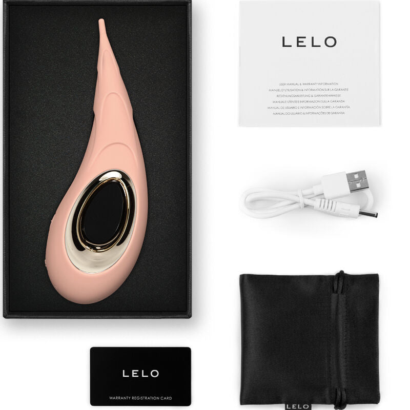 LELO - STIMOLATORE PER CLITORIDE DOT CRUISE ARANCIONE OCRA – Massaggiatrici – foto 5