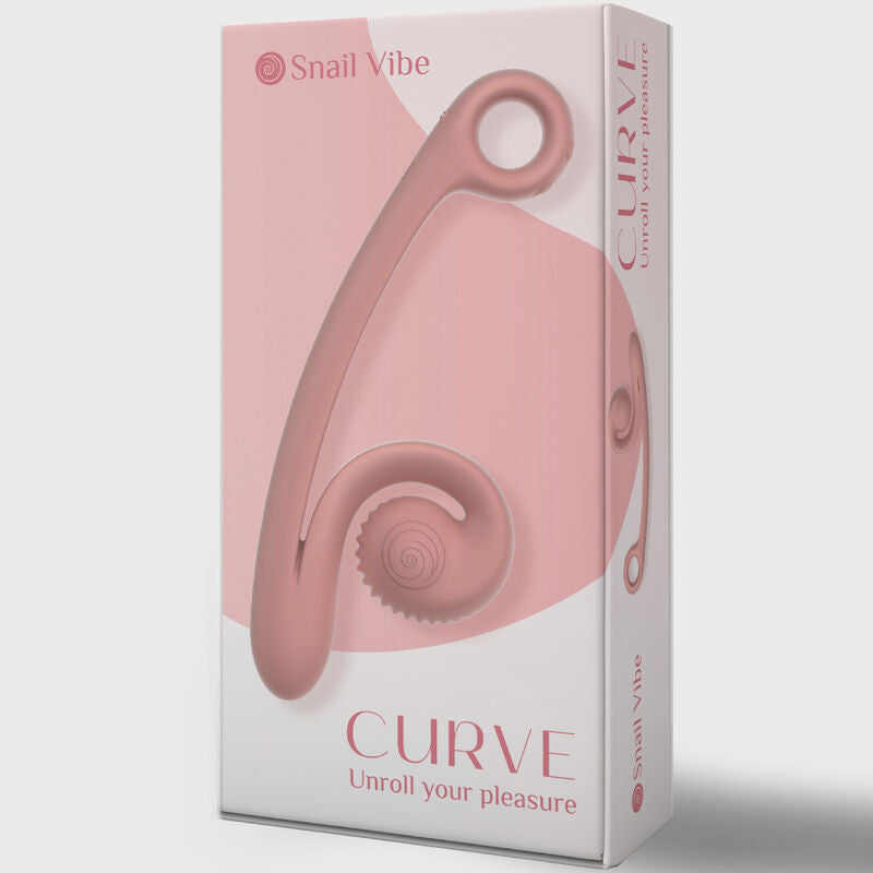 SNAIL VIBE - VIBRATORE CURVA ARANCIONE – Vibratori HI-TECH – foto 4