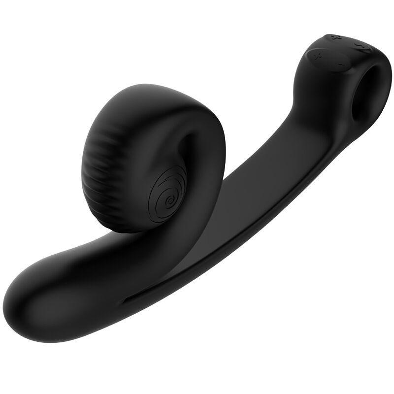 SNAIL VIBE - VIBRATORE CURVA NERO – Vibratori HI-TECH