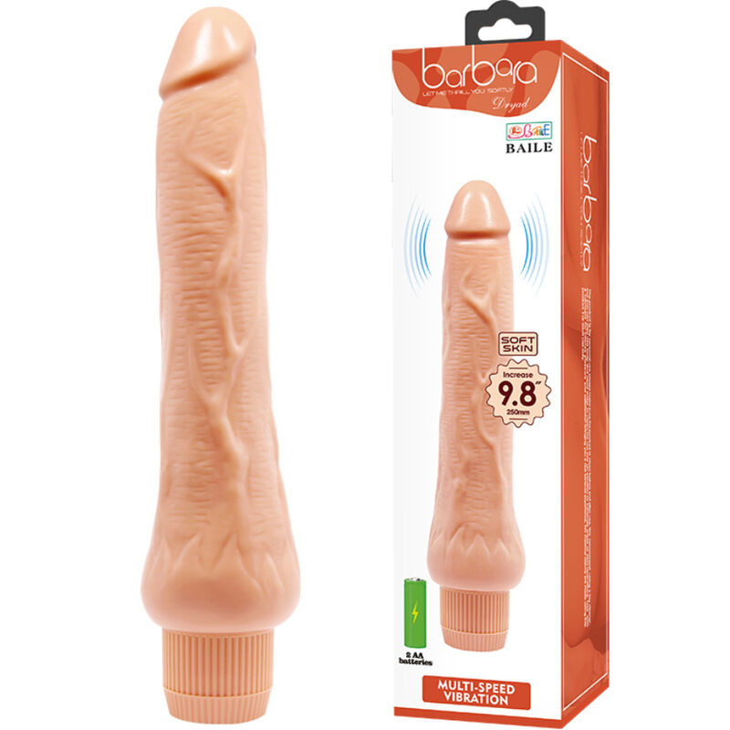BAILE - VIBRATORE REALISTICO BARBARA 25 CM – Vibratori realistici – foto 2
