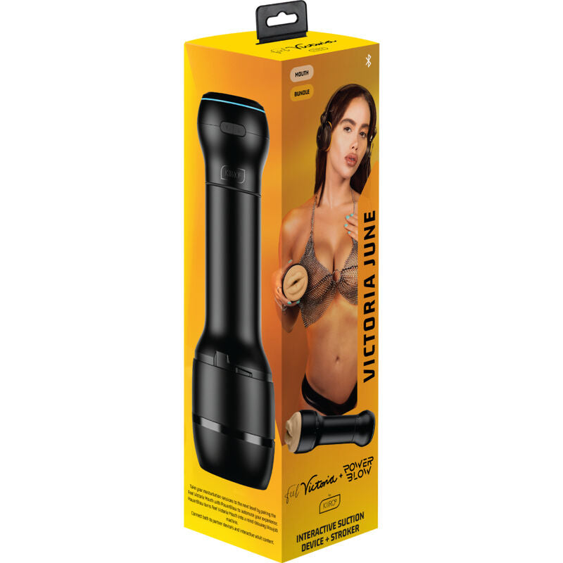 KIIROO - SET COMBO POWERBLOW & FEEL VICTORIA JUNE BOCA – Stelle porno vagine – foto 7