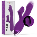 INTENSE - VIBRATORE MULTIFUNZIONE RICARICABILE IGGY UP & DOWN CON STIMOLATORE CLITORALE VIOLA – Vibratori di coniglio