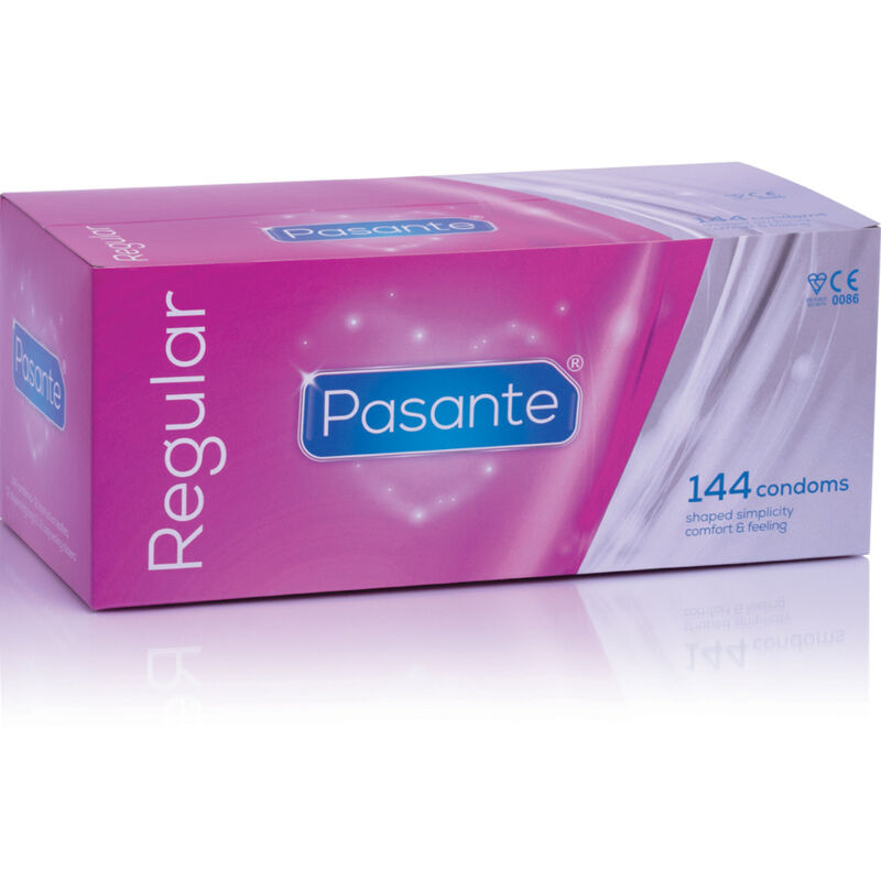 PASANTE - PRESERVATIVI REGOLARI 144 UNIT – Scatole da 30 a 288