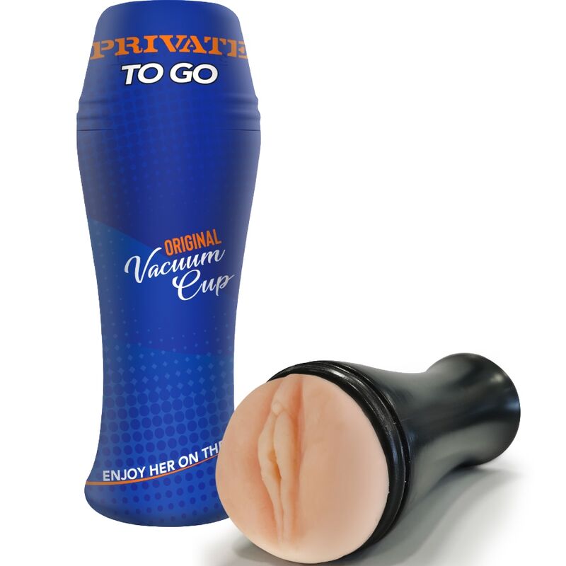 PRIVATE - MASTURBATORE ORIGINALE VACUUM CUP TO GO – Vagine con vibrazione – foto 2