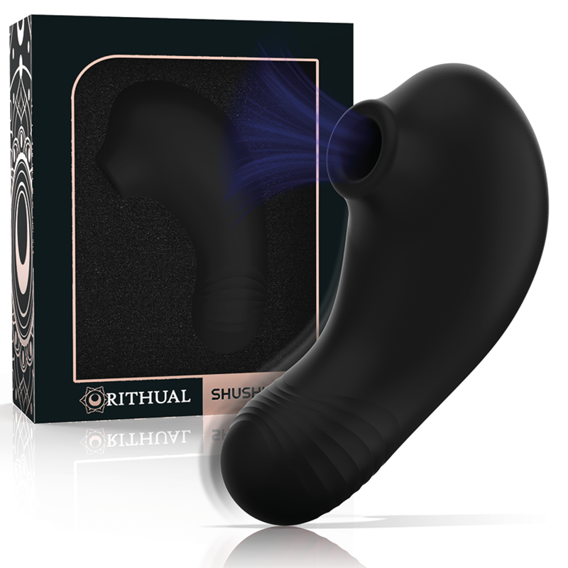 RITHUAL - STIMOLATORE CLITORIDE TASCABILE SHUSHU PRO 2 POTENTI MOTORI JET – Mini vibratori – foto 2
