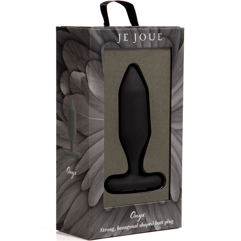 JE JOUE - VIBRATORE PLUG ANALE ONYX NERO – Telecomando – foto 3