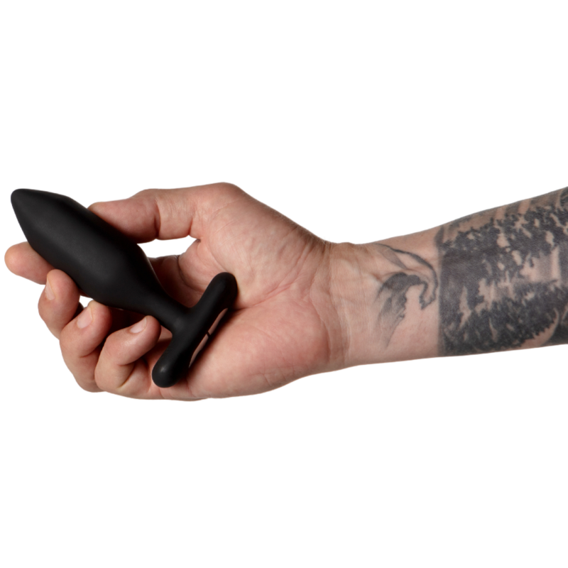 JE JOUE - VIBRATORE PLUG ANALE ONYX NERO – Telecomando – foto 6