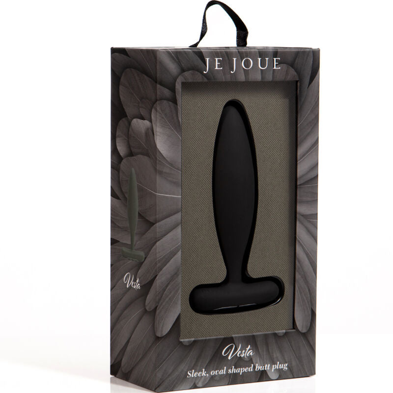 JE JOUE - VIBRATORE PLUG ANALE VESTA NERO – Telecomando – foto 3