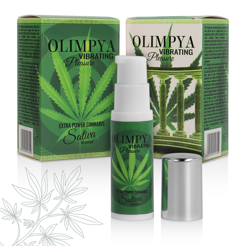 OLIMPYA - PIACERE VIBRANTE CANNABIS EXTRA SATIVA – Aumento dell'erezione