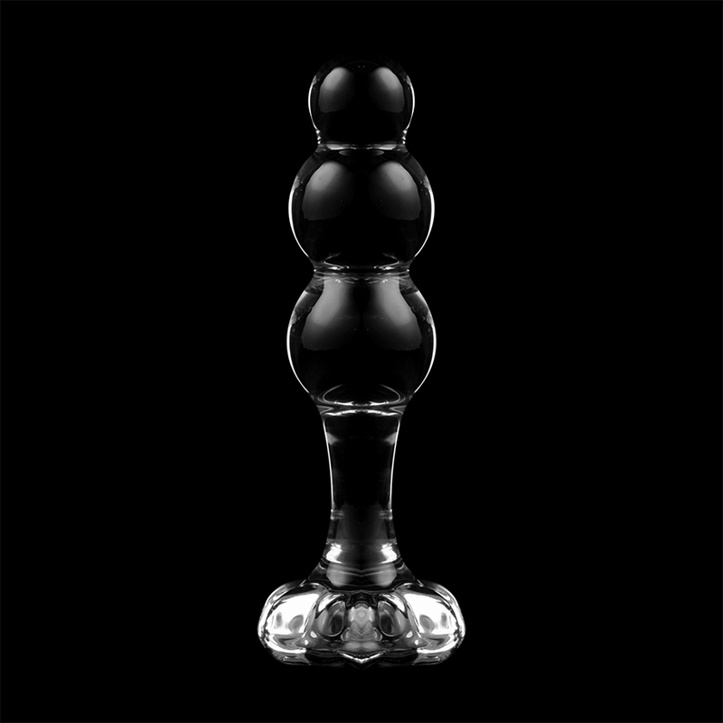 NEBULA SERIES BY IBIZA - MODELLO 1 TAPPO VETRO BOROSILICATO TRASPARENTE 10.5 CM -O- 3 CM – Tappi anali – foto 7