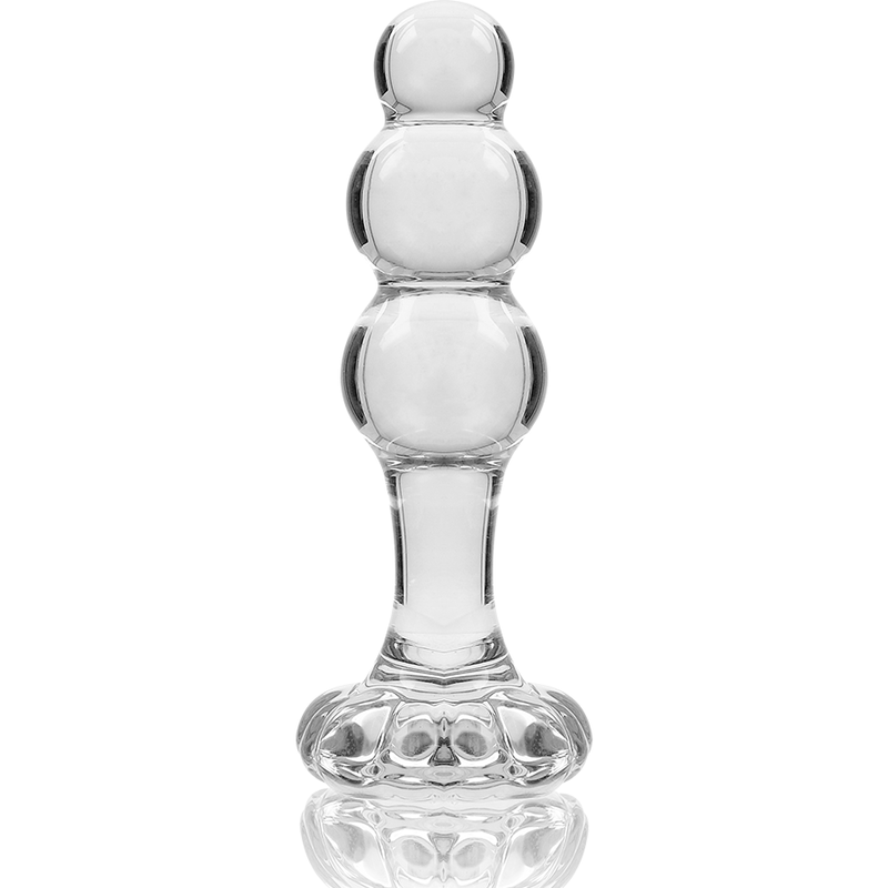 NEBULA SERIES BY IBIZA - MODELLO 1 TAPPO VETRO BOROSILICATO TRASPARENTE 10.5 CM -O- 3 CM – Tappi anali – foto 5