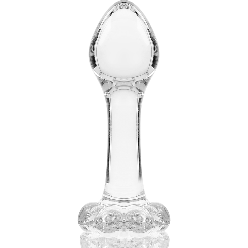 NEBULA SERIES BY IBIZA - MODELLO 2 PLUG ANALE VETRO BOROSILICATO TRASPARENTE 11 CM -O- 3.5 CM – Tappi anali – foto 5