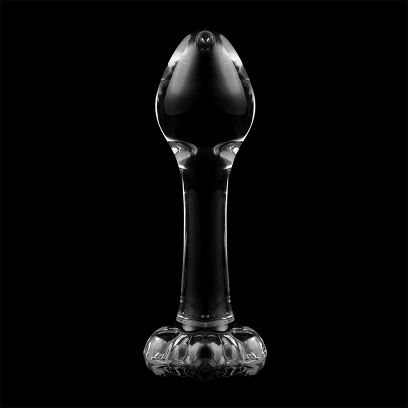 NEBULA SERIES BY IBIZA - MODELLO 2 PLUG ANALE VETRO BOROSILICATO TRASPARENTE 11 CM -O- 3.5 CM – Tappi anali – foto 7