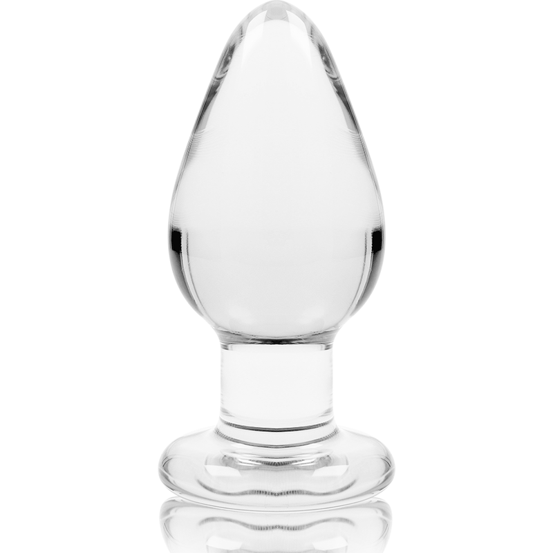 NEBULA SERIES BY IBIZA - MODELLO 3 PLUG ANALE VETRO BOROSILICATO TRASPARENTE 11 CM -O- 5 CM – Tappi anali – foto 5