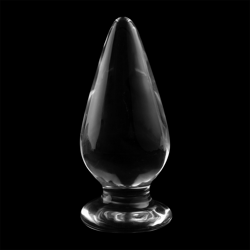NEBULA SERIES BY IBIZA - MODELLO 4 PLUG ANALE VETRO BOROSILICATO TRASPARENTE 11 CM -O- 5 CM – Tappi anali – foto 7