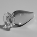 NEBULA SERIES BY IBIZA - MODELLO 4 PLUG ANALE VETRO BOROSILICATO TRASPARENTE 11 CM -O- 5 CM – Tappi anali