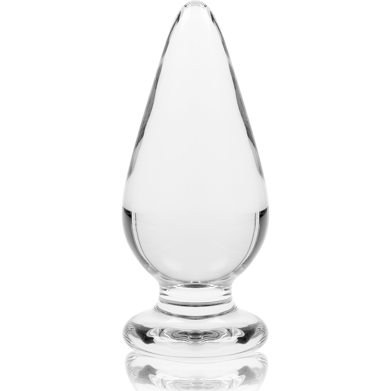 NEBULA SERIES BY IBIZA - MODELLO 4 PLUG ANALE VETRO BOROSILICATO TRASPARENTE 11 CM -O- 5 CM – Tappi anali – foto 5