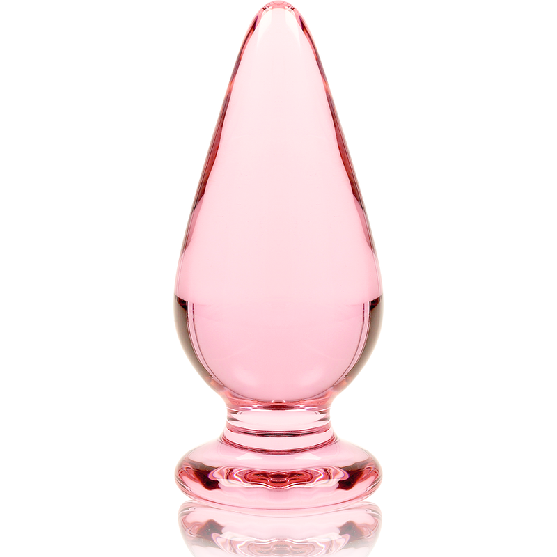 NEBULA SERIES BY IBIZA - MODELLO 4 PLUG ANALE VETRO BOROSILICATO ROSA 11 CM -O- 5 CM – Tappi anali – foto 5