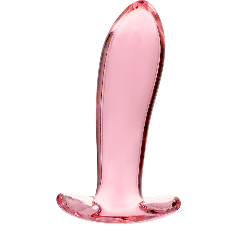 NEBULA SERIES BY IBIZA - MODELLO 5 PLUG ANALE VETRO BOROSILICATO ROSA 12.5 CM -O- 3.5 CM – Tappi anali – foto 5