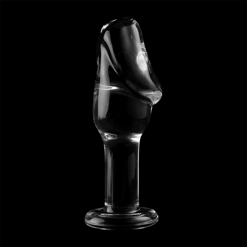 NEBULA SERIES BY IBIZA - MODELLO 6 PLUG ANALE VETRO BOROSILICATO TRASPARENTE 12.5 CM -O- 4 CM – Tappi anali – foto 7