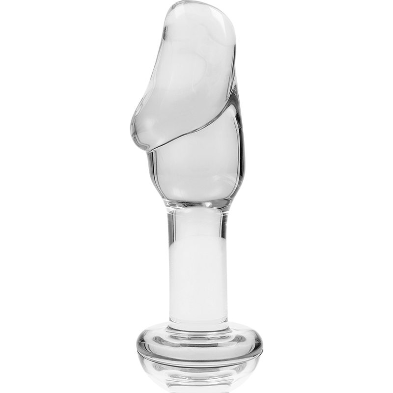 NEBULA SERIES BY IBIZA - MODELLO 6 PLUG ANALE VETRO BOROSILICATO TRASPARENTE 12.5 CM -O- 4 CM – Tappi anali – foto 5