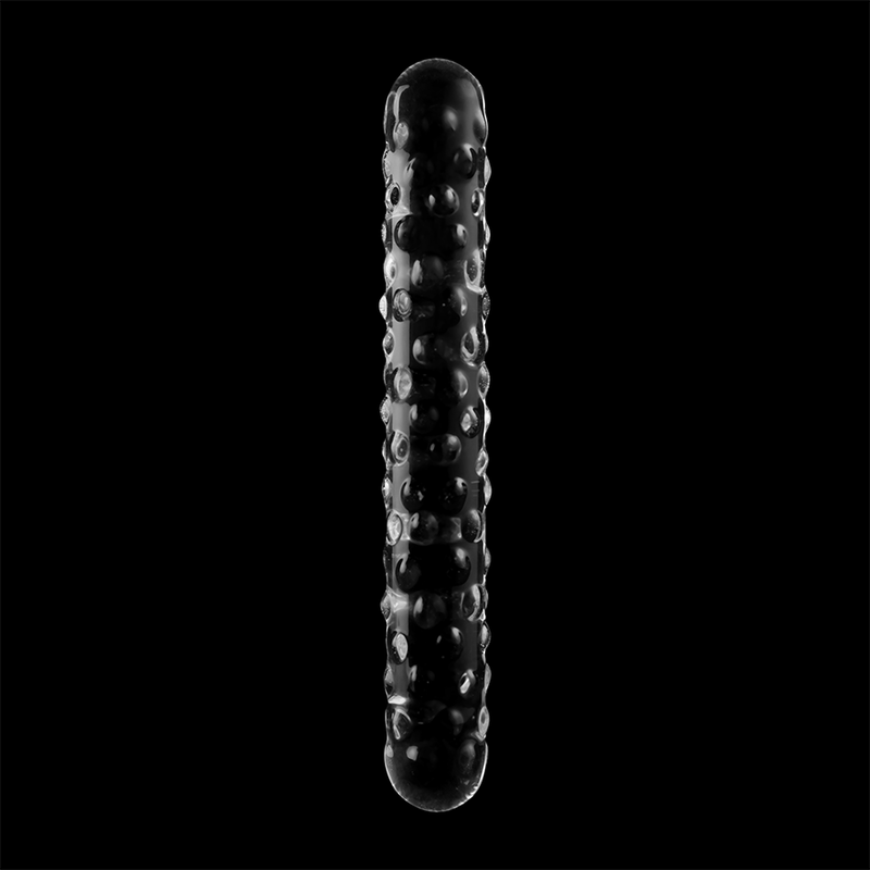 NEBULA SERIES BY IBIZA - MODELLO 15 DILDO IN VETRO BOROSILICATO TRASPARENTE 18.5 CM -O- 3 CM – Falli senza vibrazioni – foto 7