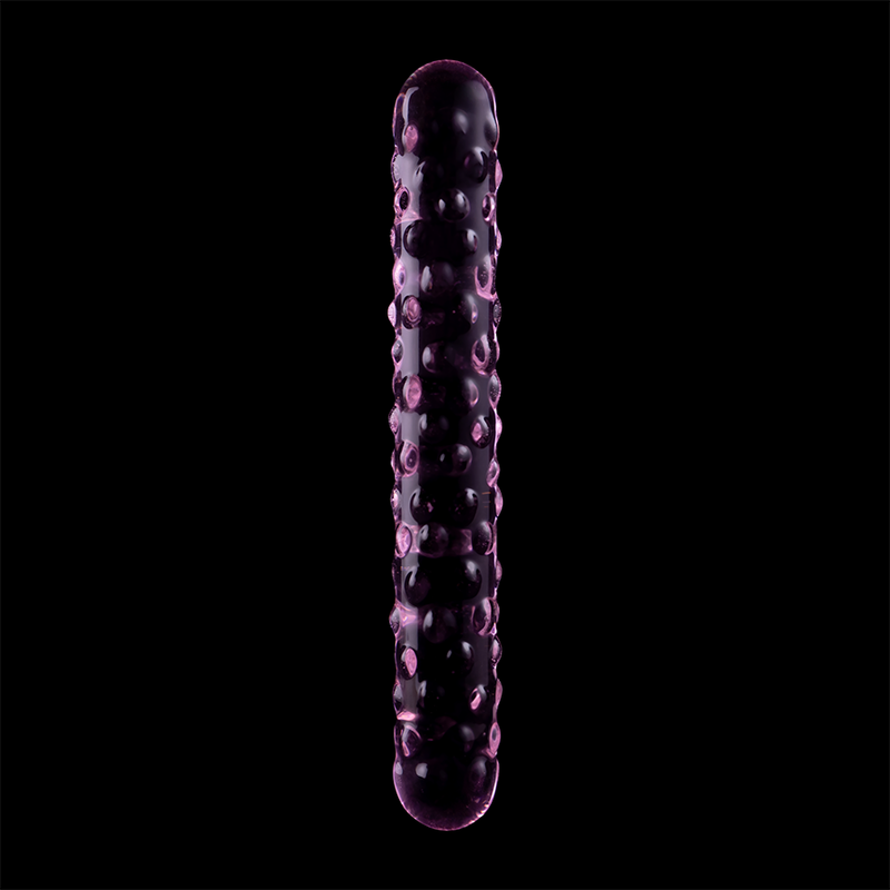 NEBULA SERIES BY IBIZA - MODELLO 15 DILDO IN VETRO BOROSILICATO ROSA 18.5 CM -O- 3 CM – Falli senza vibrazioni – foto 7