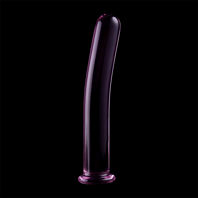 NEBULA SERIES BY IBIZA - MODELLO 17 DILDO IN VETRO BOROSILICATO ROSA 18.5 CM -O- 3 CM – Falli senza vibrazioni – foto 7