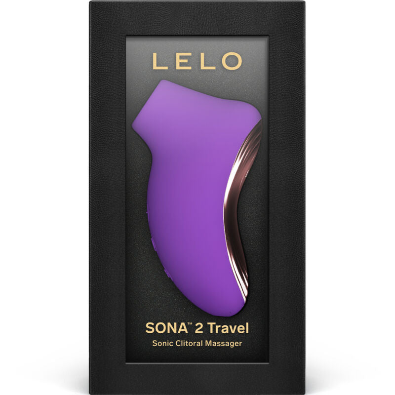 LELO - SONA 2 TRAVEL VIOLA MASSAGGIATORE SONICO PER CLITORIDE – Massaggiatrici – foto 5