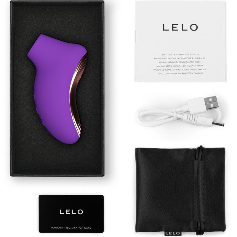 LELO - SONA 2 TRAVEL VIOLA MASSAGGIATORE SONICO PER CLITORIDE – Massaggiatrici – foto 4
