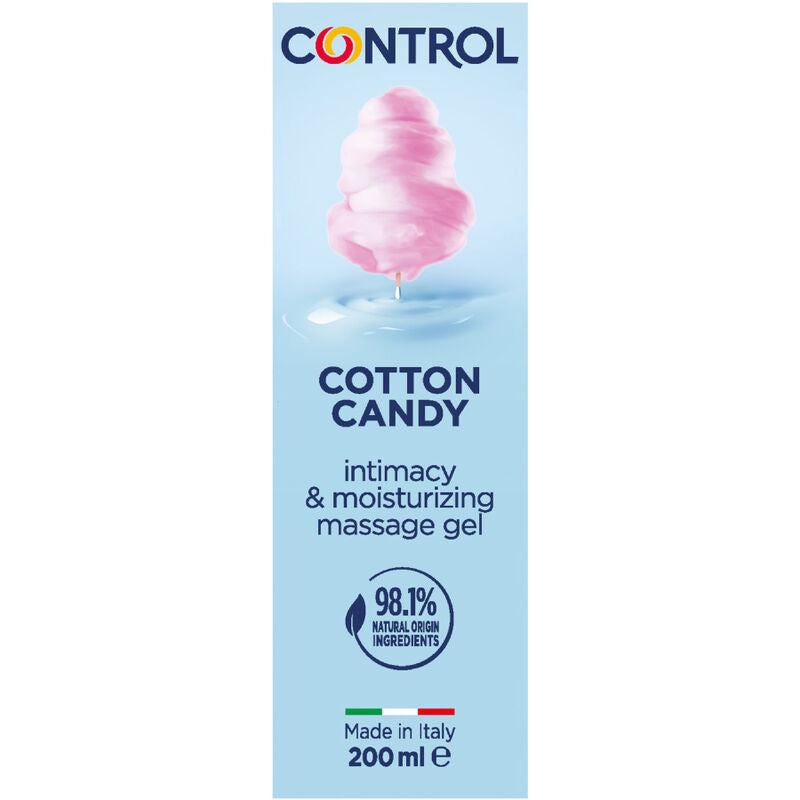CONTROL - GEL DA MASSAGGIO ZUCCHERO FIOTATO 3 IN 1 200 ML – Oli Aromatizzati – foto 2