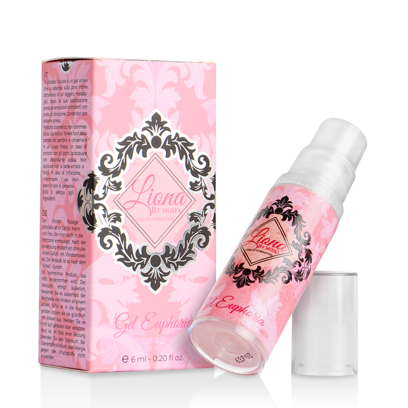 LIONA BY MOMA - VIBRATORE LIQUIDO EUPHORIA GEL 6 ML – Vibratore liquido