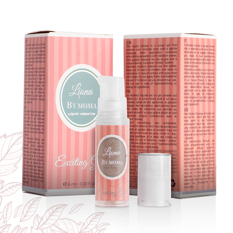 LIONA BY MOMA - LIQUIDO VIBRATORE GEL ECCITANTE 6 ML – Vibratore liquido