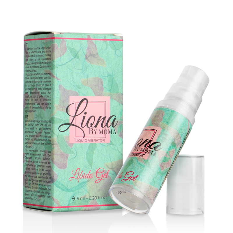 LIONA BY MOMA - VIBRATORE LIQUIDO LIBIDO GEL 6 ML – Vibratore liquido