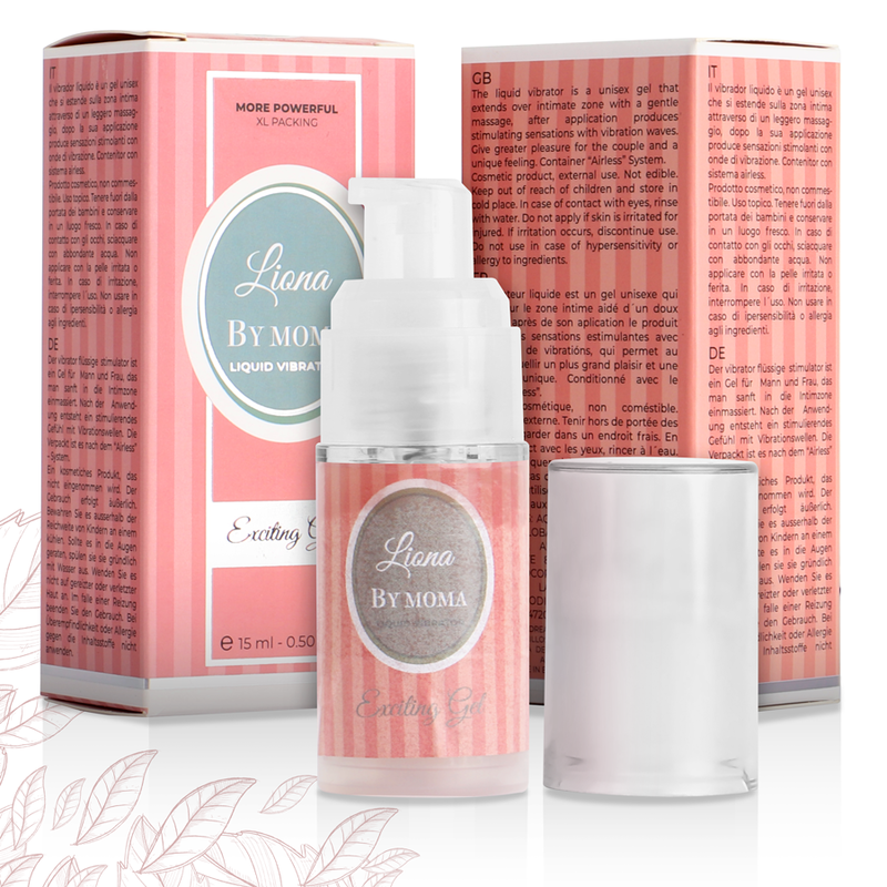 LIONA BY MOMA - VIBRATORE LIQUIDO ECCITANTE GEL15 ML – Vagina vergine – foto 3
