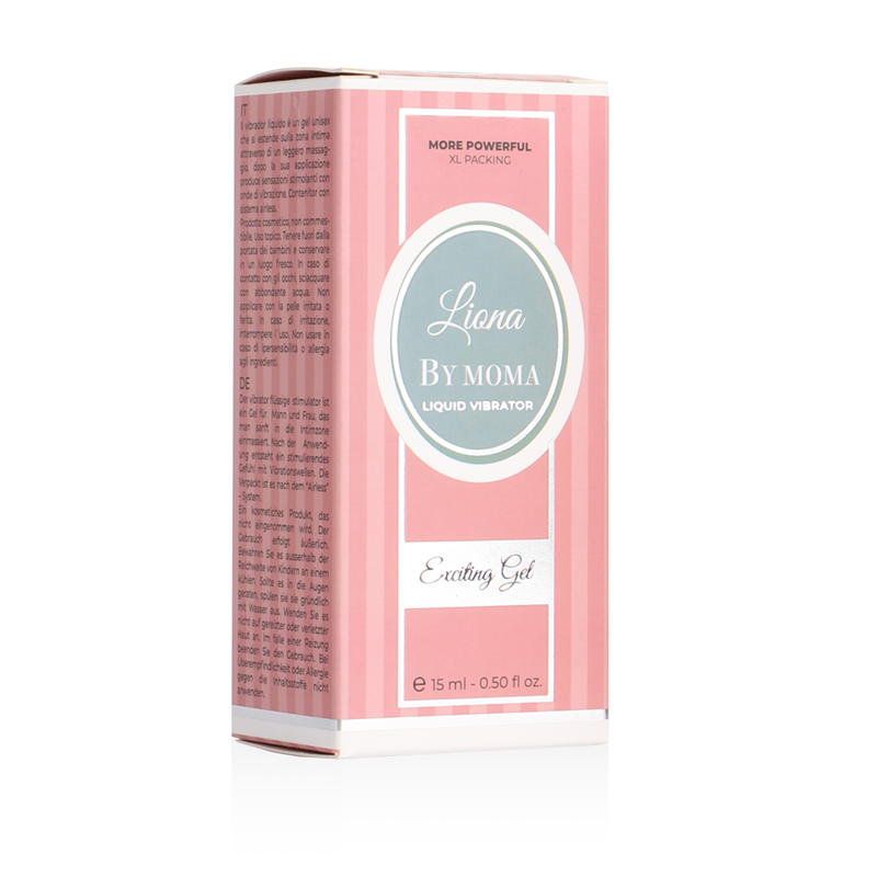 LIONA BY MOMA - VIBRATORE LIQUIDO ECCITANTE GEL15 ML – Vagina vergine – foto 5