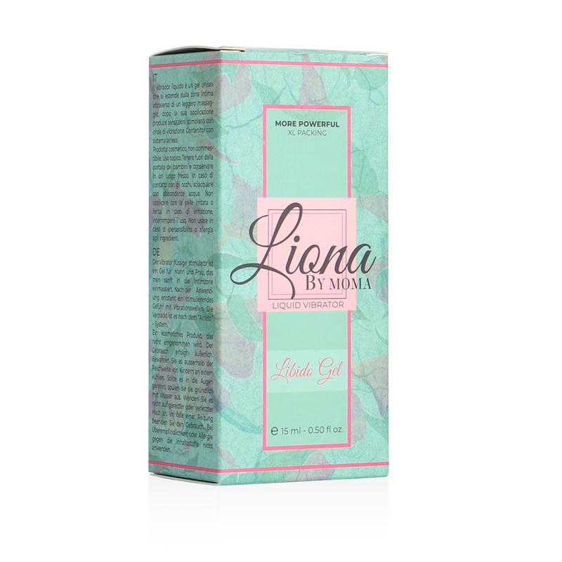 LIONA BY MOMA - VIBRATORE LIQUIDO LIBIDO GEL 15 ML – Vibratore liquido – foto 5