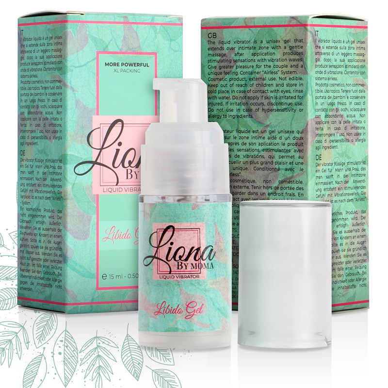LIONA BY MOMA - VIBRATORE LIQUIDO LIBIDO GEL 15 ML – Vibratore liquido – foto 3