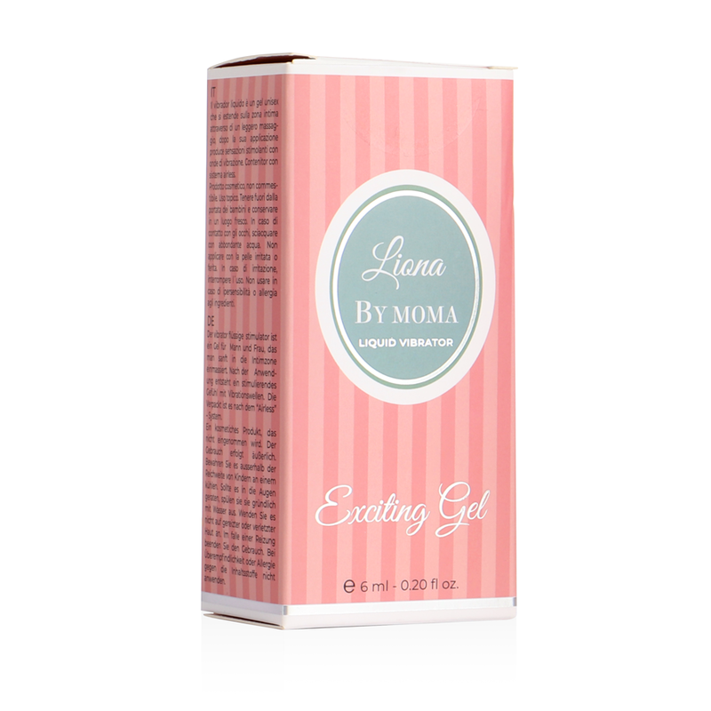 LIONA BY MOMA - LIQUIDO VIBRATORE GEL ECCITANTE 6 ML – Vibratore liquido – foto 5