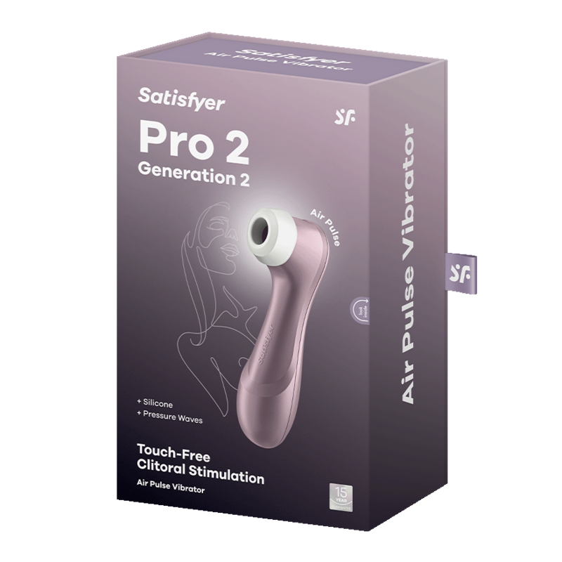 SATISFYER - STIMOLATORE PRO 2 VIOLA – Stimolatore dell'aria nessuna vibrazione – foto 4