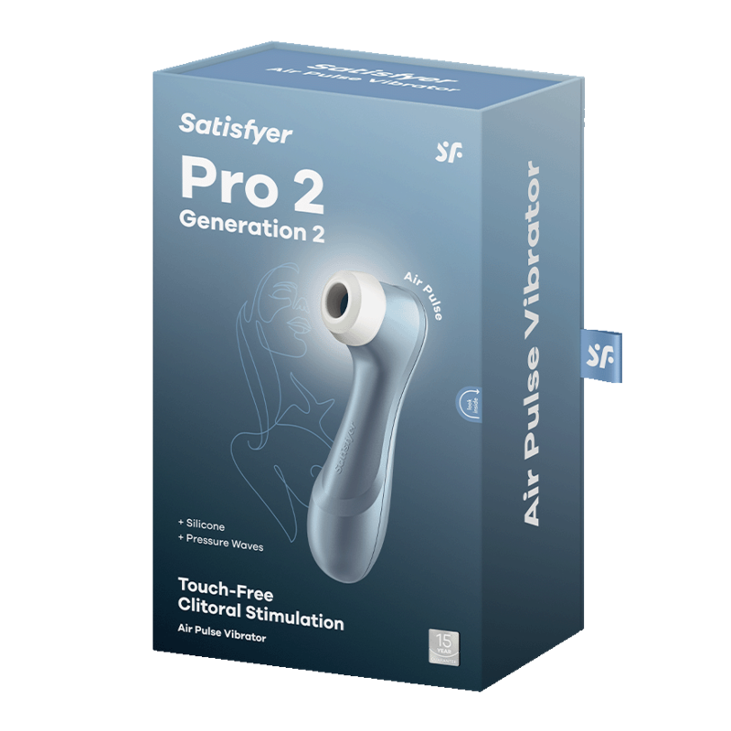 SATISFYER - STIMOLATORE PRO 2 BLU – Stimolatore dell'aria nessuna vibrazione – foto 4