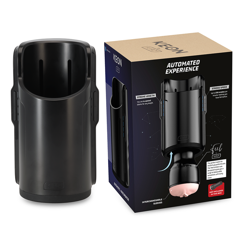 KIIROO - KEON + FEEL NICOLETTE SHEA STROKER + LUBRIFICANTE DI QUALIT AQUA 50 ML – Stelle porno vagine – foto 6