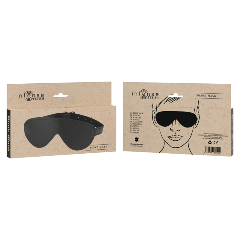 INTENSE - FETISH MASCHERA CIECA VEGANA – Maschere intere – foto 5