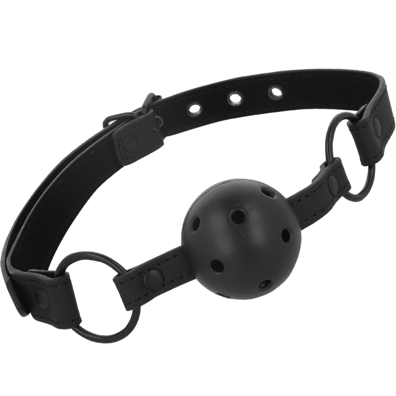 INTENSE - FETISH BALL GAG IN PELLE VEGANA – Mascelle – foto 2