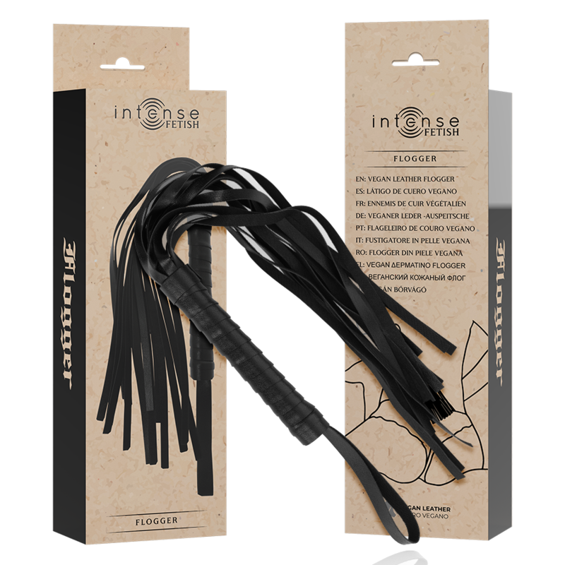 INTENSE - FETISH FLOGGER IN PELLE VEGANA – Fruste BDSM