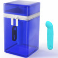 B SWISH - VIBRATORE RICARICABILE IN SILICONE BLU BCUTE CURVE INFINITE CLASSIC EDIZIONE LIMITATA – Vibratori a punto G