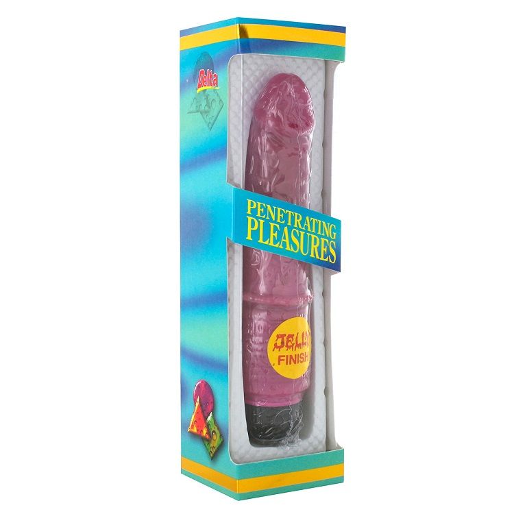 SEVEN CREATIONS - VIBRATORE FLEX JELLY LILAC – Peni realistici – foto 2