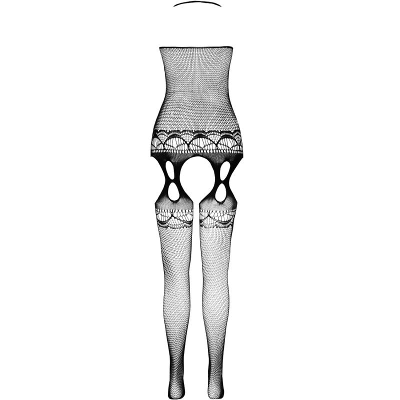 PASSION - COLLEZIONE ECO BODYSTOCKING ECO BS006 NERO – Bodystocking – foto 4