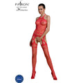 PASSION - COLLEZIONE ECO BODYSTOCKING ECO BS006 ROSSO – Bodystocking