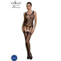 PASSION - COLLEZIONE ECO BODYSTOCKING ECO BS007 NERO – Bodystocking